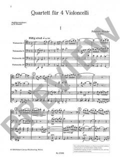 Quartett von Friedrich Metzler 