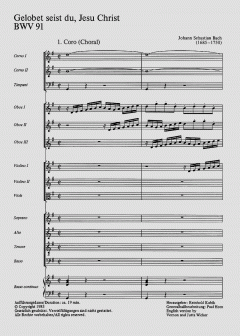 Gelobet seist du, Jesu Christ von Johann Sebastian Bach (Download) 