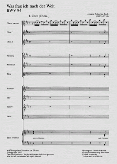 Was frag ich nach der Welt von Johann Sebastian Bach (Download) 