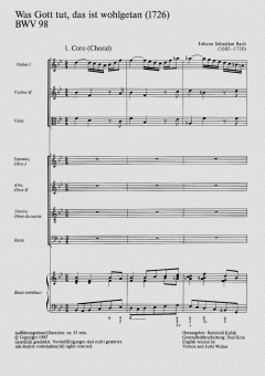 Was Gott tut, das ist wohlgetan (I) (J.S. Bach) 