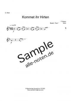 Kommet ihr Hirten 