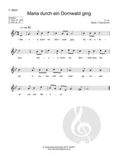 Maria durch ein Dornwald ging (Download) 