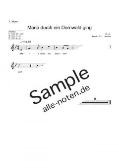 Maria durch ein Dornwald ging (Download) 