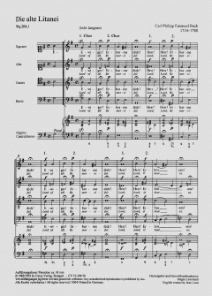 Die alte Litanei (Carl Philipp Emanuel Bach) 