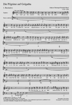 Die Pilgrime auf Golgatha (Johann Christoph Friedrich Bach) 