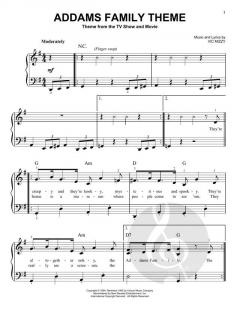 The Addams Family Theme von Vic Mizzy 