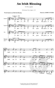 Irish Blessing (Audrey Snyder) 