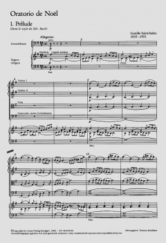 Oratorio de Noel op. 12 von Camille Saint-Saëns (Download) 