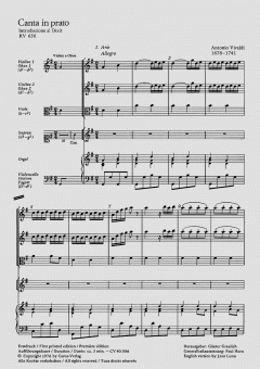 Canta in prato RV636 (Antonio Vivaldi) 