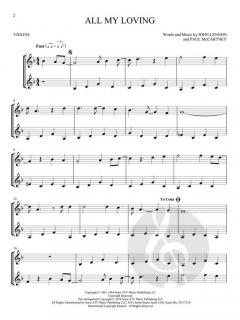 The Beatles for 2 Violins im Alle Noten Shop kaufen