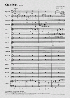 Crucifixus a 16 voci (Antonio Caldara) 