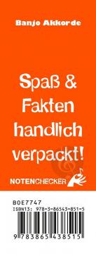 Notenchecker Banjo-Akkorde im Alle Noten Shop kaufen