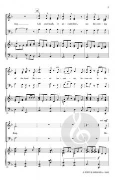 A Joyful Hosanna von Brian Büda (Download) 