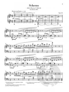 Scherzo h-moll op. 20 von Frédéric Chopin 