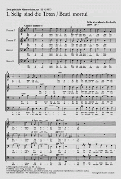 Zwei geistliche Männerchöre (Felix Mendelssohn Bartholdy) 