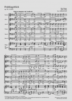 3 Chöre op. 39 (Max Reger) 