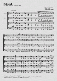 Zahnweh (Robert Schumann) 