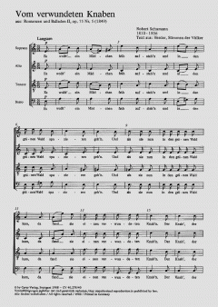 Vom verwundeten Knaben (Robert Schumann) 