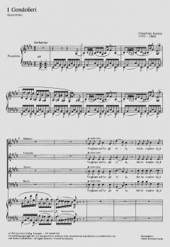 I Gondolieri von Gioacchino Rossini (Download) 