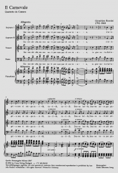 Il Carnevale von Gioacchino Rossini (Download) 