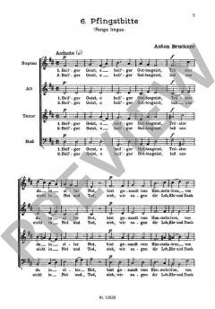 Geistliche Gesänge Heft 2 von Anton Bruckner 