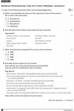 Edexcel GCSE Music Practice Papers Teacher's Book and CD von Julia Winterson 