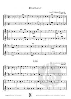 Sehr leichte Duette für 2 Saxophone Band 2 von Josef Schlotter 