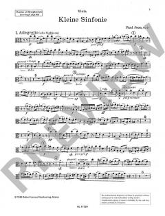 Kleine Sinfonie op. 87 von Paul Juon (Download) 