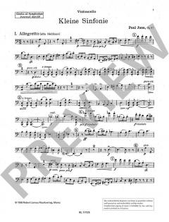 Kleine Sinfonie op. 87 von Paul Juon (Download) 