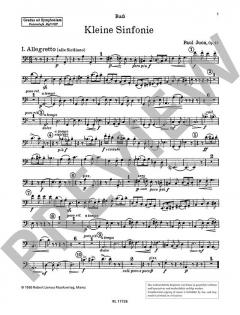 Kleine Sinfonie op. 87 von Paul Juon (Download) 