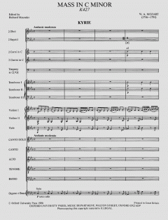 Missa in c-Moll KV427 von Wolfgang Amadeus Mozart 