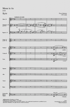 Messe in As-Dur D678 von Franz Schubert 