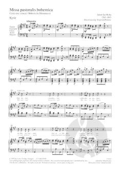 Missa pastoralis bohemica von Jan Jakub Ryba (Download) 