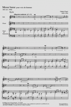 Messe basse (Gabriel Fauré) 
