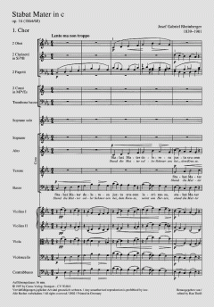 Stabat Mater in c-Moll op. 16 von Joseph Gabriel Rheinberger 