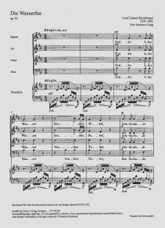 Die Wasserfee op. 21 (Joseph Gabriel Rheinberger) 