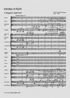 Requiem b-Moll op. 60 von Joseph Gabriel Rheinberger 