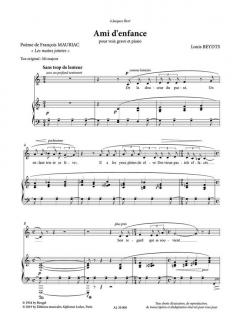 2 Melodies von Louis Beydts 