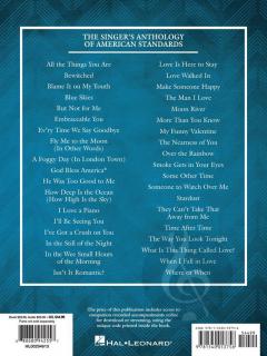 The Singer's Anthology of American Standards 
