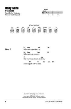 Disney - Guitar Chord Songbook - 2nd Edition 