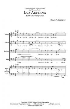 Lux Aeterna von Brian A. Schmidt 
