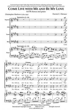 Come Live with Me and Be My Love von David C. Dickau 