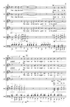 O Sing to the Lord von Dan Davison 