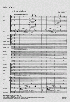 Stabat Mater von Gioacchino Rossini (Download) 