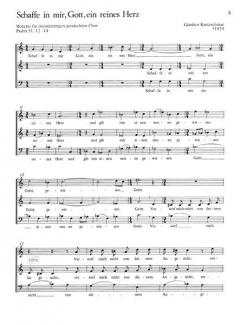 Fünf kleine Motetten von Günther Kretzschmar (Download) 