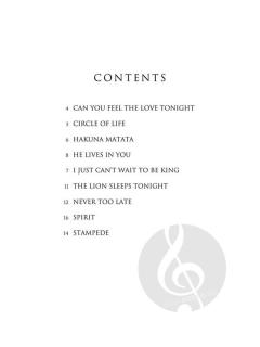 The Lion King for Clarinet 