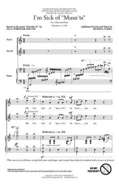I'm Sick Of Musn'ts von Russell Nadel 