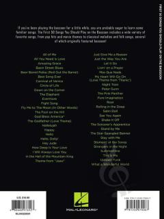 First 50 Songs You Should Play on Bassoon 