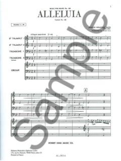 Alleluia From Cantata Nr.142 MFB506 (Johann Sebastian Bach) 