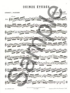 15 Etudes von Guillaume Balay 